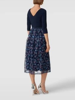 Swing Blusenkleid Mit Allover-Muster - Dunkelblau -Damen Mode 61350h2e8crkmgid65934iqk6t2kqkaa9t752l9m613kmc2898rl8g9g9h8k2ia8a0o38d2gagr4cipp8go6cor56lhmadpj6spj2d9kc5gjco9j68rm6c3260sjeoj46hi3ccg