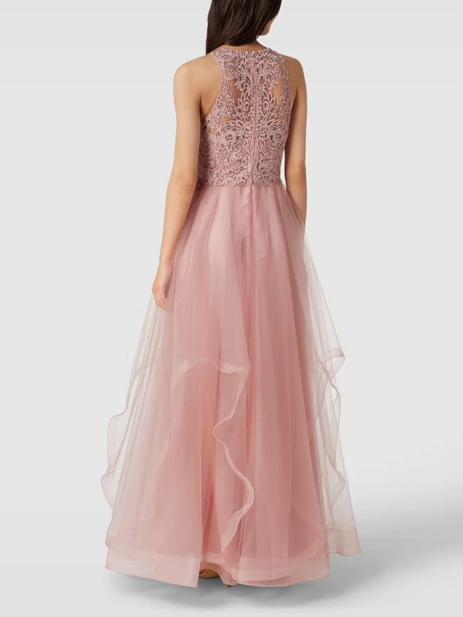 Laona Abendkleid Mit Strasssteinbesatz - Altrosa 7 Laona Abendkleid Mit Strasssteinbesatz - Altrosa – Bild 5