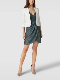 Christian Berg Cocktail Bolero Mit 1/2-Ärmel - Ecru