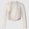 Jake*s Cocktail Bolero Mit Strukturmuster - Metallic Rosa