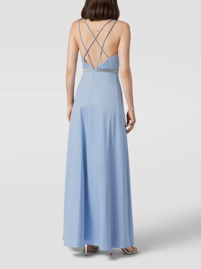 Jake*s Cocktail Abendkleid In Maxilänge Mit Strasssteinbesatz - Hellblau 7 Jake*s Cocktail Abendkleid In Maxilänge Mit Strasssteinbesatz - Hellblau – Bild 5