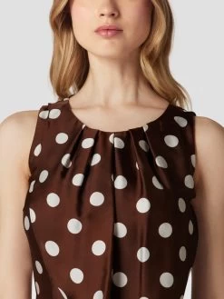 Swing Cocktailkleid Mit Polka Dots - Schokobraun -Damen Mode 68sj8hia9984ugqc6983ac296l0kmdpn654j4jhi6l6kii9n9or4aj9k8t15agqj758ksgph75452jhkad3j4c1iccomcopk6hh32d1k70qm4ohk74pjiopgccpmadb1chi3adg