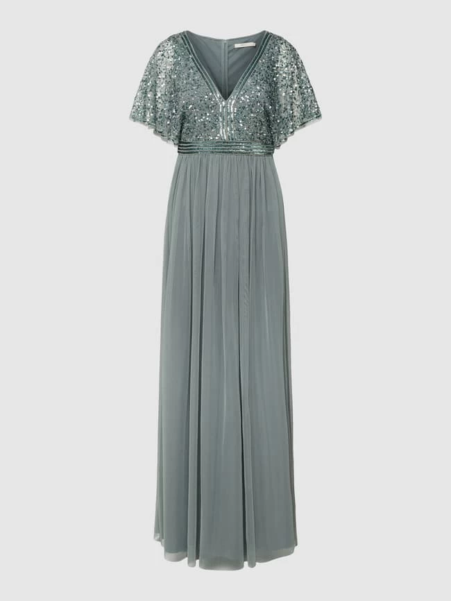 Jake*s Cocktail Abendkleid Mit Paillettenbesatz - Bottle 4 Jake*s Cocktail Abendkleid Mit Paillettenbesatz - Bottle – Bild 2