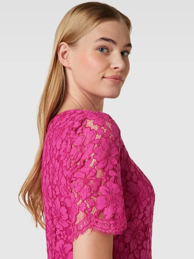 Montego Cocktailkleid Aus Spitze Mit Floralem Allover-Muster - Pink 5 Montego Cocktailkleid Aus Spitze Mit Floralem Allover-Muster - Pink – Bild 3