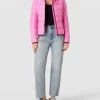HUGO Jacke Mit Label-Print Modell 'FAMARA' - Pink -Damen Mode 6963eh2a6p73il2668r4kkql8h2kghal9t7l6eac6l7k4hic914l2lifa15kejhh6593gdq39kpj8cq49d3m6e9kckp6acho6li62ohk68q32e32c4r6adhh6ssm2c34cgrj6og