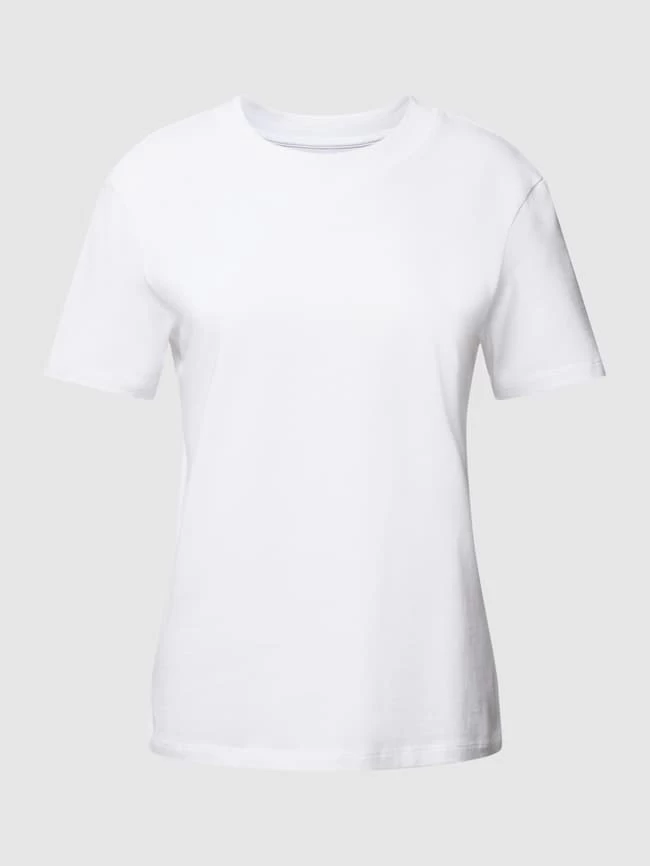 Jake*s Casual T-Shirt Mit Rundhalsausschnitt - Weiß 4 Jake*s Casual T-Shirt Mit Rundhalsausschnitt - Weiß – Bild 2