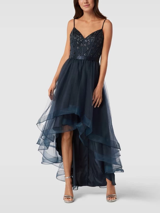 Laona Brautkleid Mit Ziersteinen - Dunkelblau 3 Laona Brautkleid Mit Ziersteinen - Dunkelblau