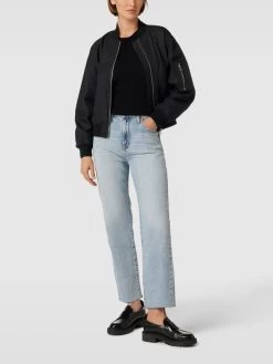 Marc O'Polo Blouson Mit Label-Details - Schwarz