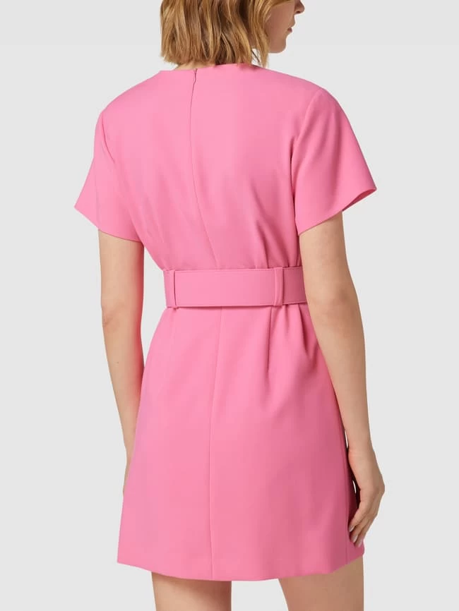 HUGO Minikleid Mit Taillengürtel Modell 'Kabusas' - Neon Pink 7 HUGO Minikleid Mit Taillengürtel Modell 'Kabusas' - Neon Pink – Bild 5