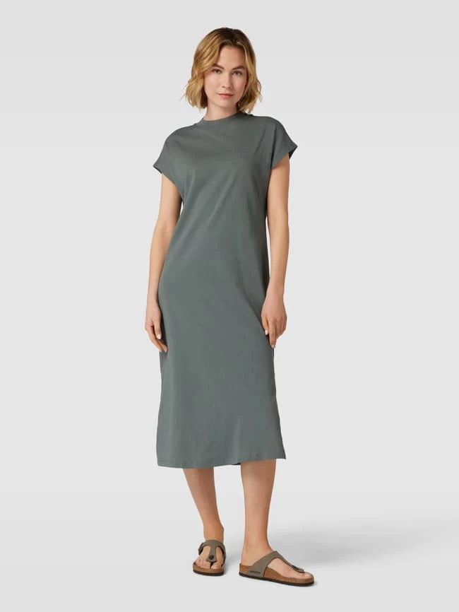 Jake*s Casual T-Shirt-Kleid Mit Kappärmeln - Flanell 6 Jake*s Casual T-Shirt-Kleid Mit Kappärmeln - Flanell – Bild 4