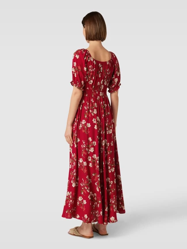 Apricot Maxikleid Aus Viskose Mit Quasten - Rot 7 Apricot Maxikleid Aus Viskose Mit Quasten - Rot – Bild 5