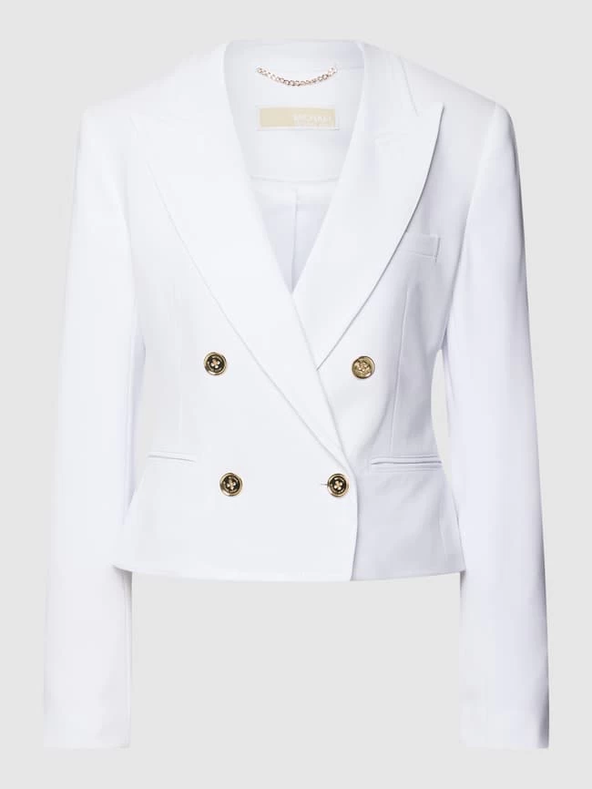 MICHAEL Michael Kors Blazer Mit Label-Details - Weiß 4 MICHAEL Michael Kors Blazer Mit Label-Details - Weiß – Bild 2