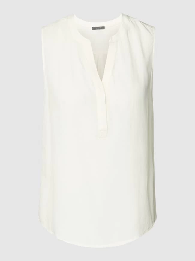 Montego Blusentop Aus Reiner Viskose Modell 'Solid' - Offwhite 4 Montego Blusentop Aus Reiner Viskose Modell 'Solid' - Offwhite – Bild 2