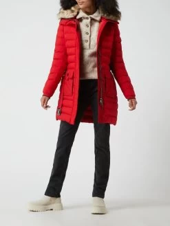 Wellensteyn Abendstern 719 Funktionsjacke Mit Webpelz - Rot