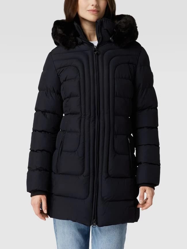 Wellensteyn Steppmantel Mit Abnehmbarer Kapuze Modell 'Belvitesse' - Marineblau 6 Wellensteyn Steppmantel Mit Abnehmbarer Kapuze Modell 'Belvitesse' - Marineblau – Bild 4