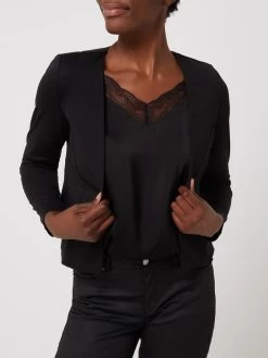 ICHI Kurzblazer Mit Viskose-Anteil Modell 'Kate' - Schwarz -Damen Mode 6l532l1g757k8j25ah64sgpj756jaca1717kud1l614j4i1p896j8c26695kidih699kul9m64q44lad6co32php6kq64pho74rm6c1kckoj4ob56pij0dph68o3ie1l6kpj0oo