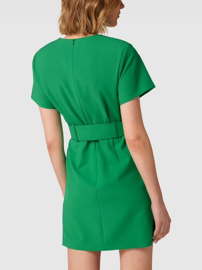 HUGO Minikleid Mit Taillengürtel Modell 'Kabusas' - Grün 7 HUGO Minikleid Mit Taillengürtel Modell 'Kabusas' - Grün – Bild 5