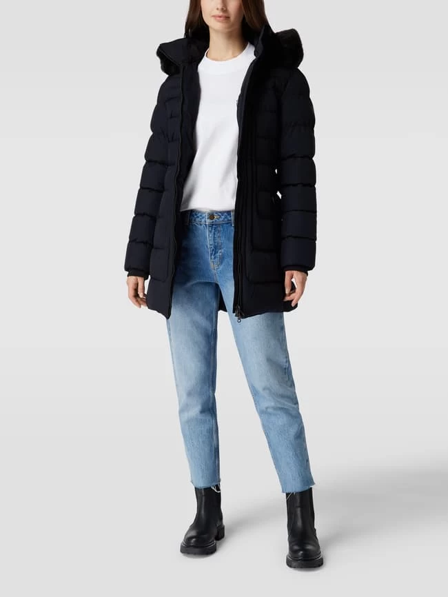 Wellensteyn Steppmantel Mit Abnehmbarer Kapuze Modell 'Belvitesse' - Marineblau 3 Wellensteyn Steppmantel Mit Abnehmbarer Kapuze Modell 'Belvitesse' - Marineblau