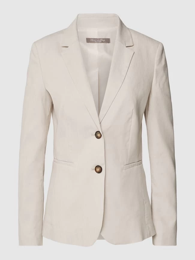 Christian Berg Woman Selection Blazer Mit Reverskragen - Sand Meliert 4 Christian Berg Woman Selection Blazer Mit Reverskragen - Sand Meliert – Bild 2