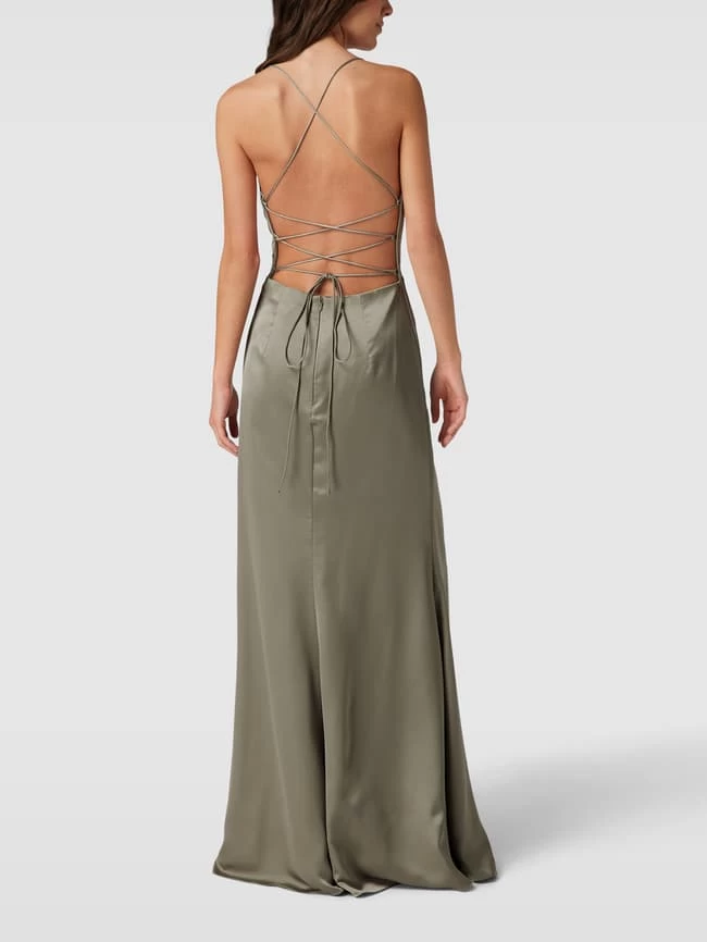 Luxuar Abendkleid Mit Gekreuzter Schnürung Auf Der Rückseite - Mint 7 Luxuar Abendkleid Mit Gekreuzter Schnürung Auf Der Rückseite - Mint – Bild 5