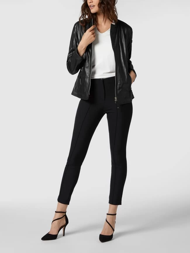 Cabrini Blazer Aus Lammnappa - Schwarz 3 Cabrini Blazer Aus Lammnappa - Schwarz