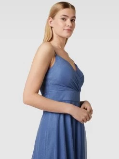 TROYDEN COLLECTION Cocktailkleid Mit Spaghettiträgern - Rauchblau -Damen Mode 758l0ia88p938k2j8h942ia1850l8kaf712lckpj9t43ijhkad0j0li6al5jgi266cql4dqi74rk2jq3ad3j2db1ckom6c346oo38opk60s62ohpcoo62e9gccq3ic9m71im4cg