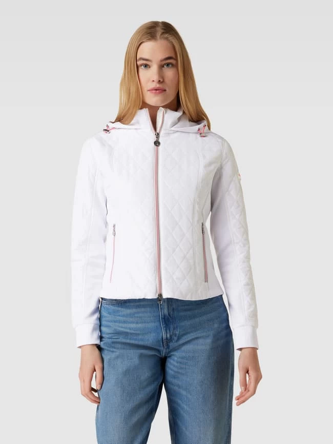 Frieda & Freddies Steppjacke Mit Label-Detail - Weiß 6 Frieda & Freddies Steppjacke Mit Label-Detail - Weiß – Bild 4