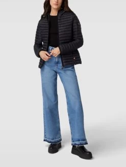 Frieda & Freddies Steppjacke Mit Label-Details - Schwarz