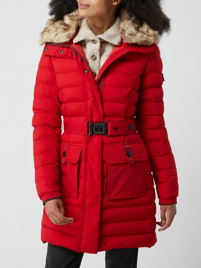 Wellensteyn Abendstern 719 Funktionsjacke Mit Webpelz - Rot 6 Wellensteyn Abendstern 719 Funktionsjacke Mit Webpelz - Rot – Bild 4