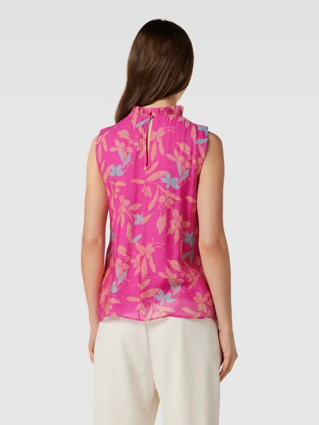 Jake*s Collection Blusentop Mit Floralem Muster - Fuchsia 7 Jake*s Collection Blusentop Mit Floralem Muster - Fuchsia – Bild 5