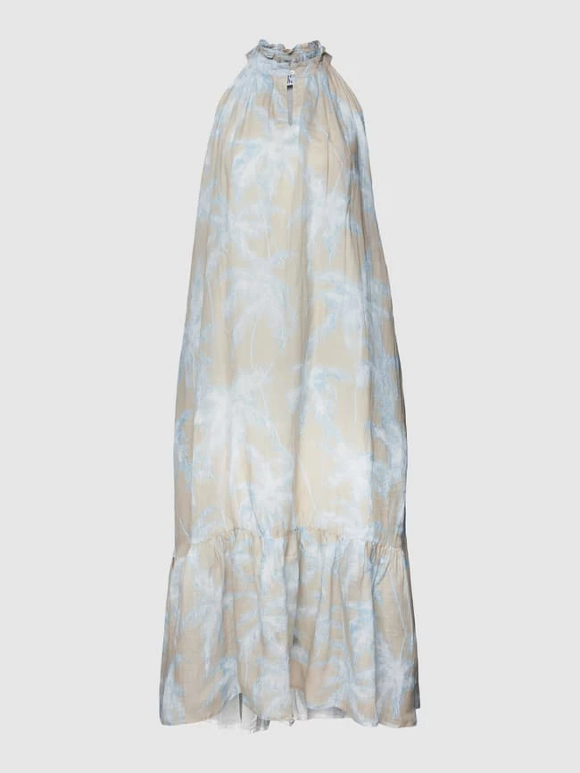 Tonno & Panna Blusenkleid Mit Allover-Muster Modell 'Kate' - Taupe 4 Tonno & Panna Blusenkleid Mit Allover-Muster Modell 'Kate' - Taupe – Bild 2