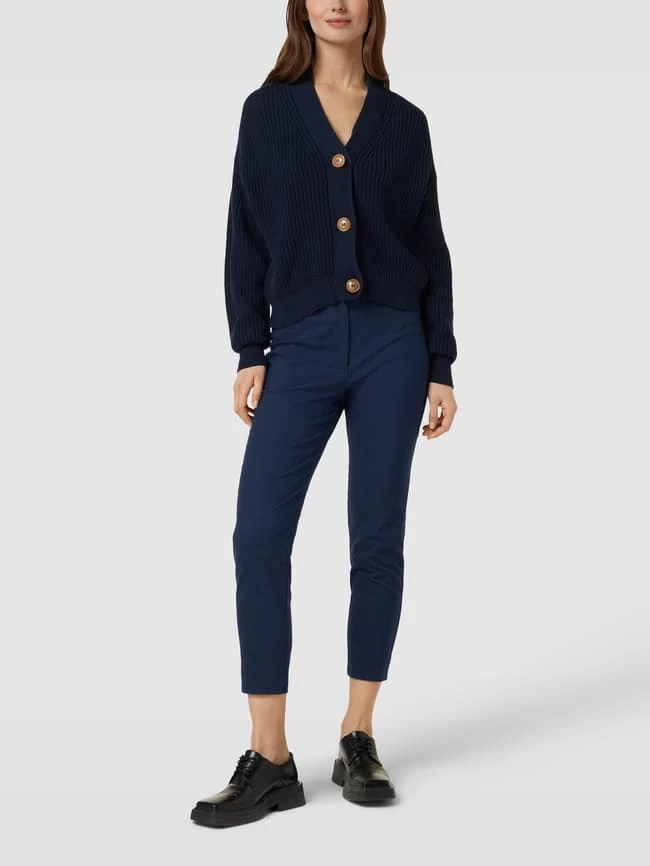 Christian Berg Woman Hose Mit Angedeuteten Gesäßtaschen - Dunkelblau 3 Christian Berg Woman Hose Mit Angedeuteten Gesäßtaschen - Dunkelblau