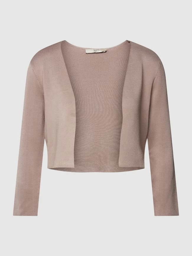 Jake*s Cocktail Bolero Mit Strukturmuster - Taupe 4 Jake*s Cocktail Bolero Mit Strukturmuster - Taupe – Bild 2
