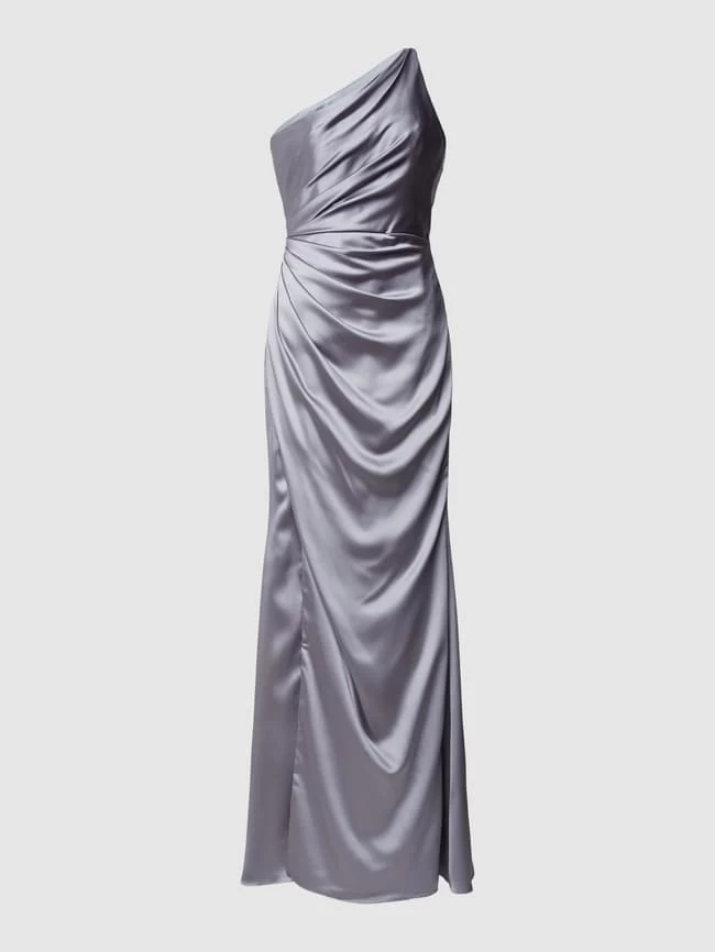 Unique Abendkleid Mit One-Shoulder-Träger - Eisblau 4 Unique Abendkleid Mit One-Shoulder-Träger - Eisblau – Bild 2