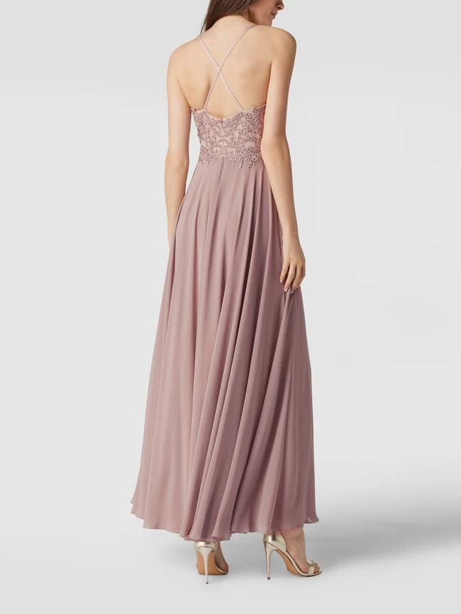 Mascara Abendkleid Mit Zierbesatz - Mauve 7 Mascara Abendkleid Mit Zierbesatz - Mauve – Bild 5