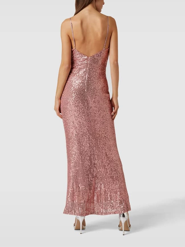 Paradi Abendkleid Mit Wasserfall-Ausschnitt - Rosé 7 Paradi Abendkleid Mit Wasserfall-Ausschnitt - Rosé – Bild 5