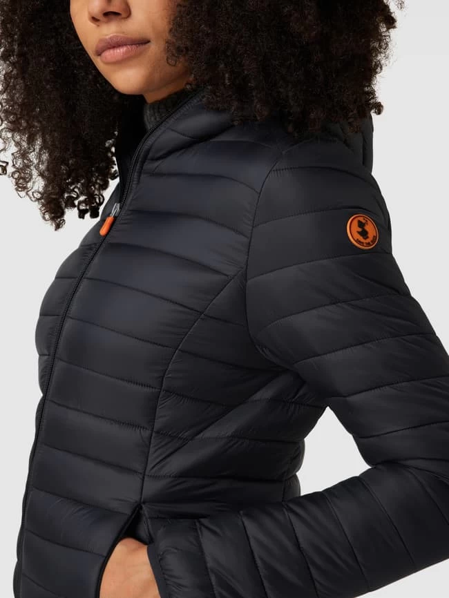 SAVE THE DUCK Steppjacke Mit Label-Detail Modell 'DIZY' - Schwarz 5 SAVE THE DUCK Steppjacke Mit Label-Detail Modell 'DIZY' - Schwarz – Bild 3