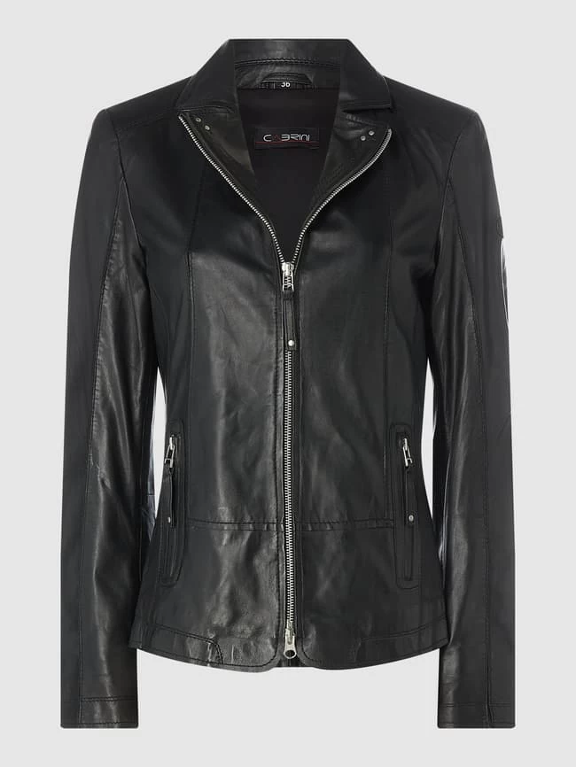 Cabrini Blazer Aus Lammnappa - Schwarz 4 Cabrini Blazer Aus Lammnappa - Schwarz – Bild 2