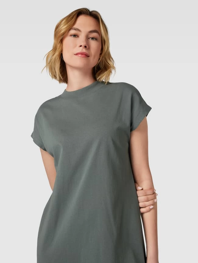 Jake*s Casual T-Shirt-Kleid Mit Kappärmeln - Flanell 5 Jake*s Casual T-Shirt-Kleid Mit Kappärmeln - Flanell – Bild 3