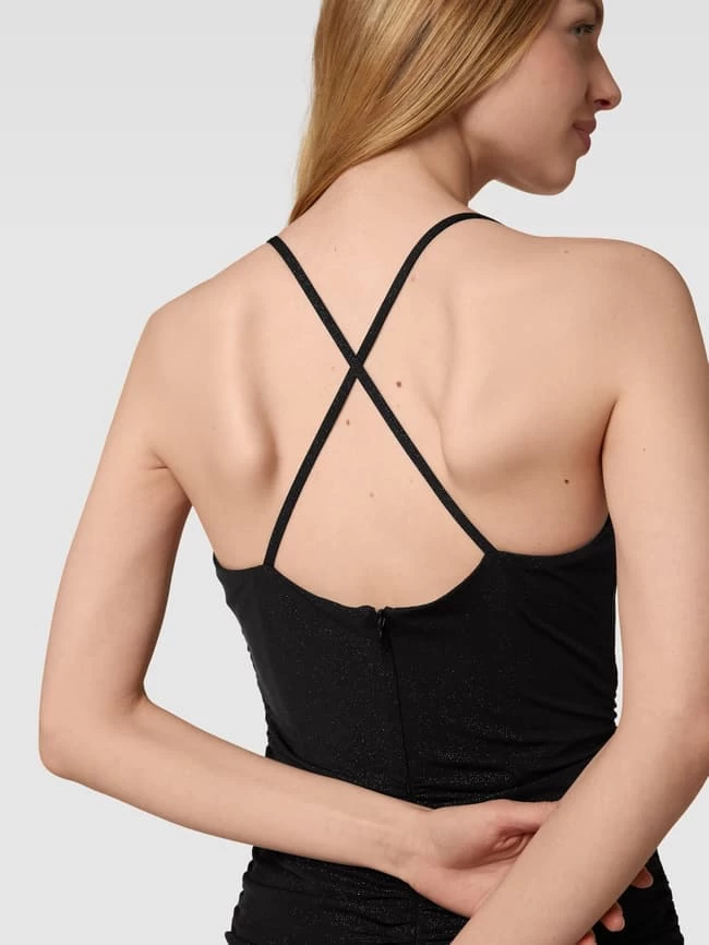 Jake*s Cocktail Abendkleid Mit V-Ausschnitt - Schwarz 5 Jake*s Cocktail Abendkleid Mit V-Ausschnitt - Schwarz – Bild 3