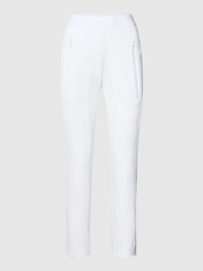 Cambio Skinny Fit Hose Mit Elastischem Logo-Bund Modell 'Jordi' - Weiß 4 Cambio Skinny Fit Hose Mit Elastischem Logo-Bund Modell 'Jordi' - Weiß – Bild 2