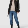 Barbour International™ Jacke Mit Label-Patch Modell 'LADIES' - Schwarz