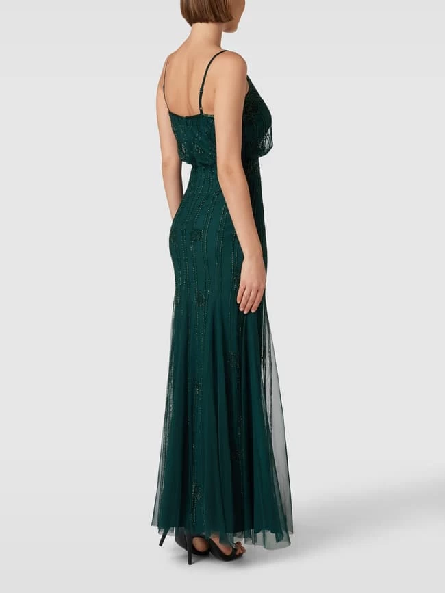LACE & BEADS Abendkleid Mit Zierbesatz - Dunkelgrün 7 LACE & BEADS Abendkleid Mit Zierbesatz - Dunkelgrün – Bild 5