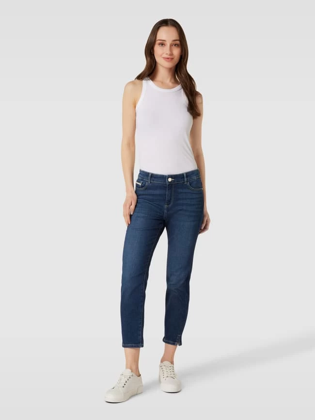 Christian Berg Woman Slim Fit Jeans Im 5-Pocket-Design Mit Viskose-Anteil - Blau 3 Christian Berg Woman Slim Fit Jeans Im 5-Pocket-Design Mit Viskose-Anteil - Blau