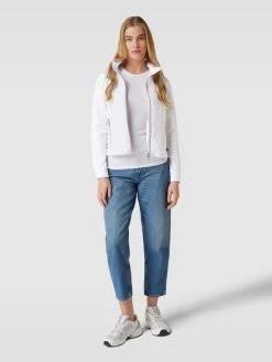 Frieda & Freddies Steppjacke Mit Label-Detail - Weiß