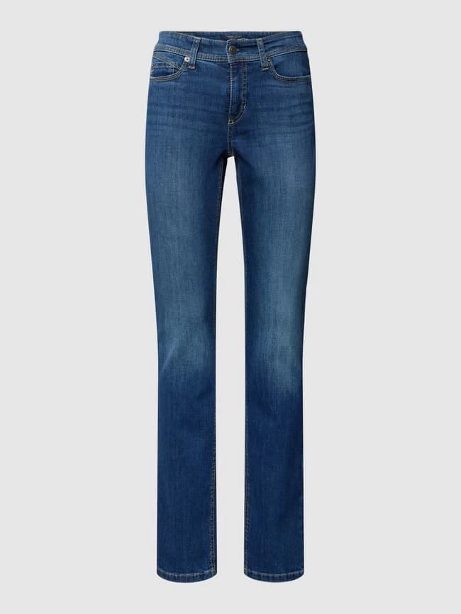 Cambio Jeans Im Used-Look Modell 'Parla' - Blau 4 Cambio Jeans Im Used-Look Modell 'Parla' - Blau – Bild 2