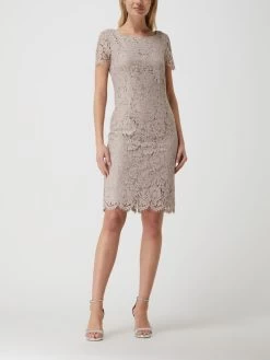 Christian Berg Cocktail Cocktailkleid Aus Spitze - Mauve