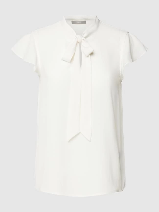 Jake*s Collection Bluse Mit Volantärmeln - Offwhite 4 Jake*s Collection Bluse Mit Volantärmeln - Offwhite – Bild 2