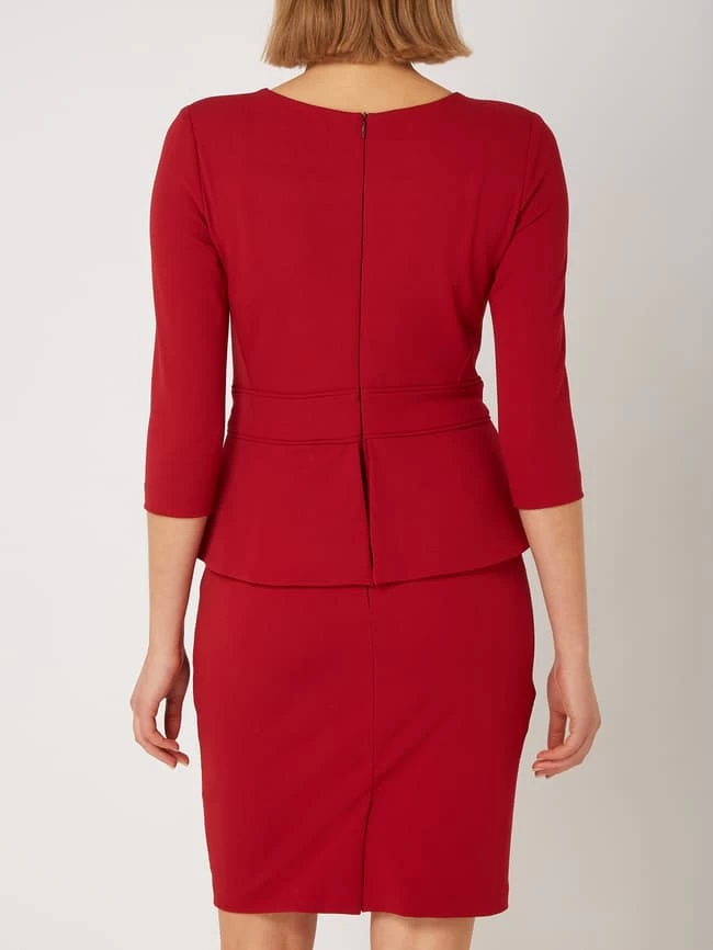 Paradi Etuikleid Mit Volantbesatz - Rot 7 Paradi Etuikleid Mit Volantbesatz - Rot – Bild 5