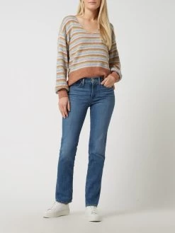 Levi's® 300 Shaping Straight Fit Jeans Mit Viskose-Anteil Modell '314™' - Blau